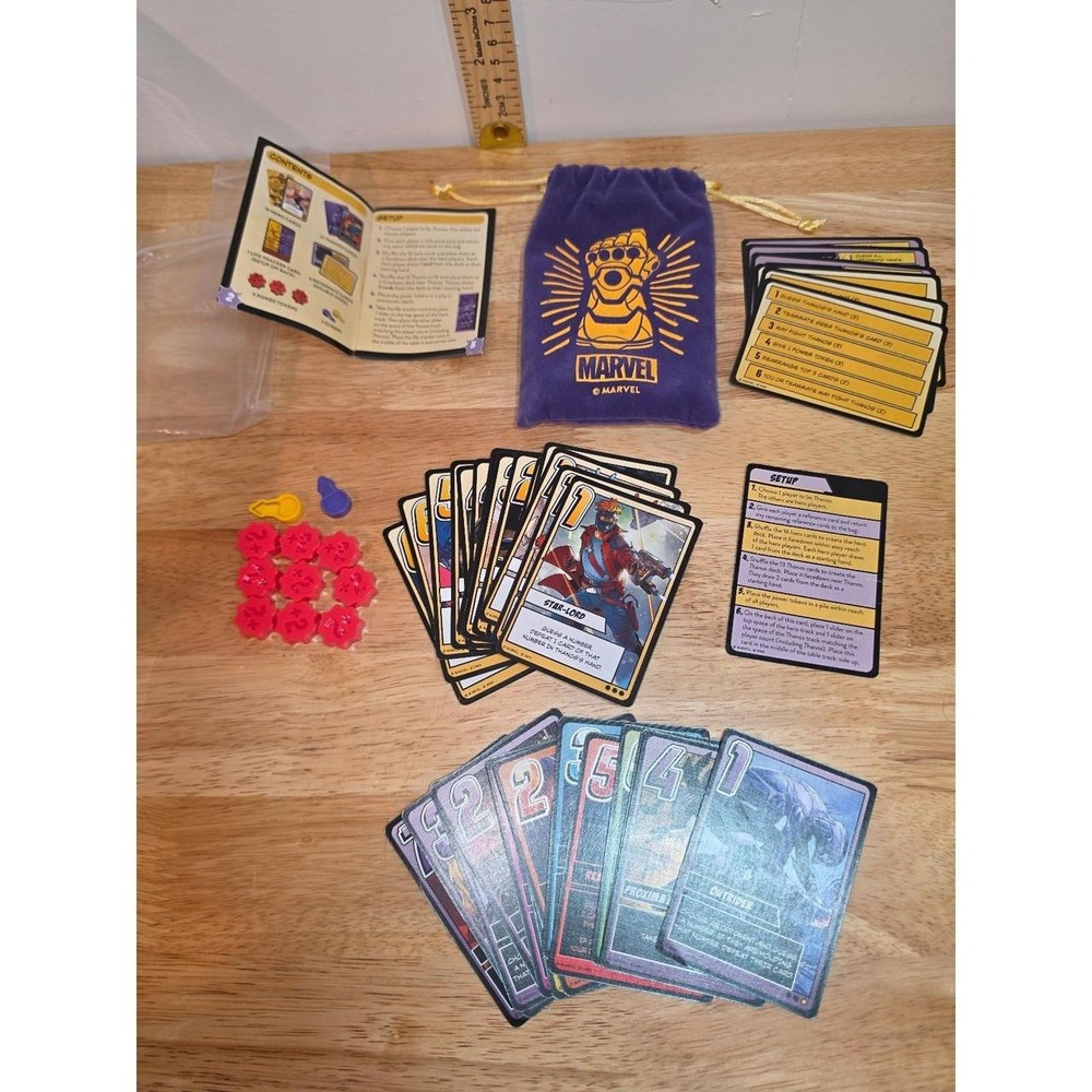 Infinity Gauntlet: A Love Letter Game, published by Z-Man Games